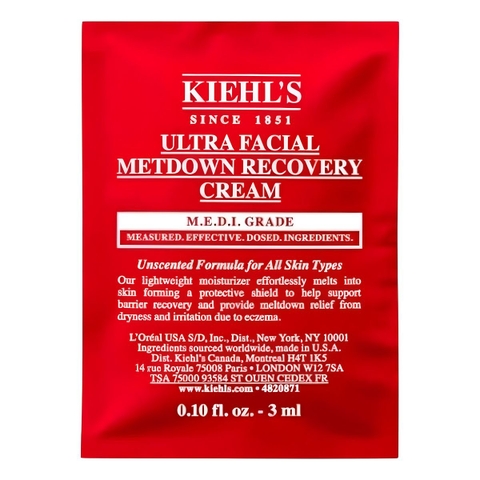 [Sample 3ml] Kem Dưỡng Da Kiehl's Ultra Facial Meltdown Recovery Cream