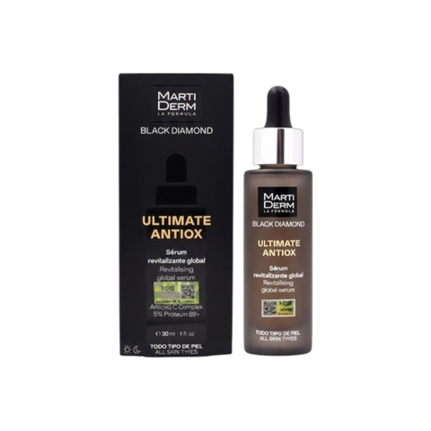 Tinh Chất Dưỡng Da Toàn Thân Chống Oxy Hóa - Martiderm Black Diamond Ultimate Antiox Revitalizing Global Serum 30ml