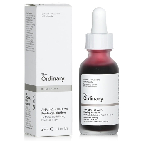 Tinh Chất Peel Da The Ordinary AHA 30% + BHA 2% Peeling Solution 30ml