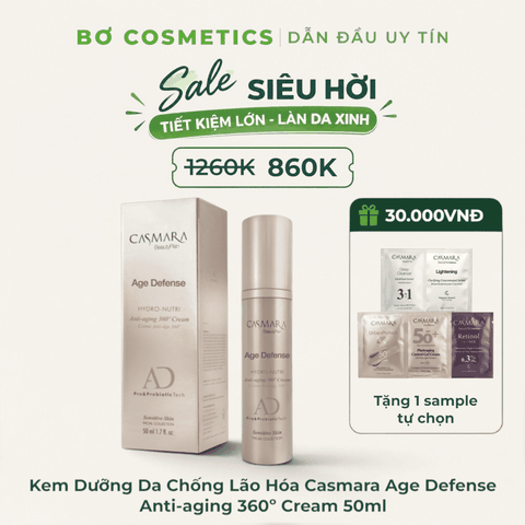 Kem Dưỡng Da Chống Lão Hóa Casmara Age Defense Anti-aging 360º Cream 50ml