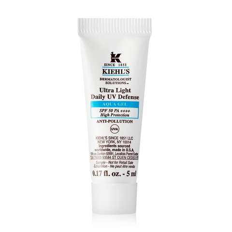 [Mini 5ml] Gel Chống Nắng Kiehl's Ultra Light Daily UV Defense Aqua Gel