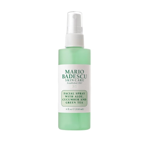 Xịt Khoáng Mario Badescu Facial Spray With Aloe, Cucumber, Green Tea 118ml