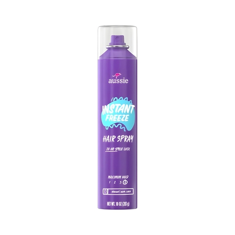 Keo Xịt Tóc Aussie Instant Freeze Hair Spray - Giữ Nếp Suốt 24 Giờ