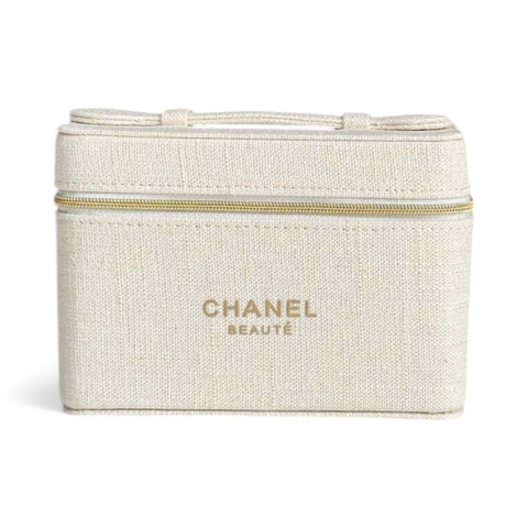 Túi Đựng Mỹ Phẩm Gift Chanel Beauté Cosmetic  (15,5x8,5x10,5cm)