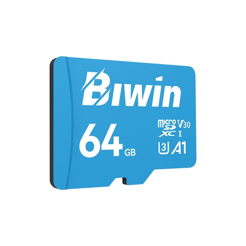 Thẻ nhớ MicroSD BIWIN MS100 64GB, U3, V30 100MB/s