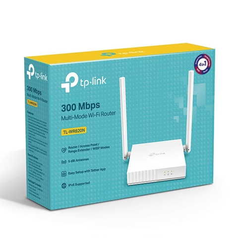 BỘ PHÁT WIFI TP-LINK TL-WR820N WIRELESS N300MBPS