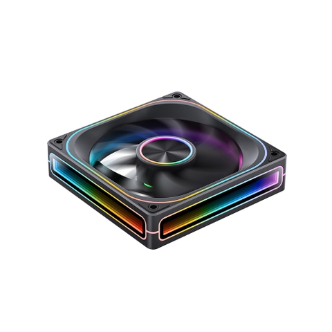 Fan Case JONSBO ZA-120B BLACK LED ARGB INFINITY ( NGƯỢC - XUÔI )