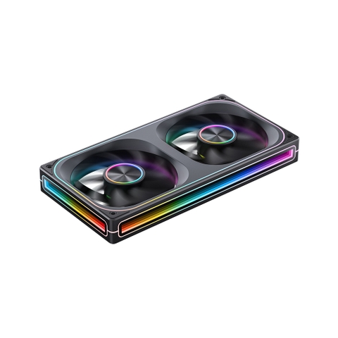 Fan Case JONSBO ZA-240B BLACK LED ARGB INFINITY ( NGƯỢC - XUÔI )