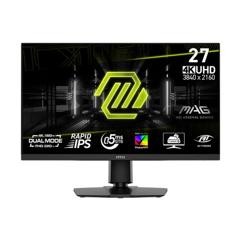 Màn Hình MSI MAG 272URDF E16 (26.5 inch - Rapid IPS - 4K - 160Hz [ FHD - 320Hz]- 0.5ms)