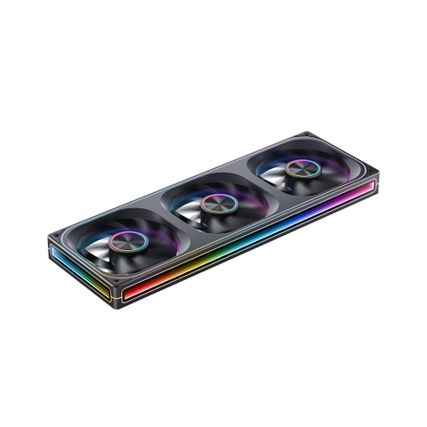 Fan Case JONSBO ZA-360B BLACK LED ARGB INFINITY ( NGƯỢC - XUÔI )