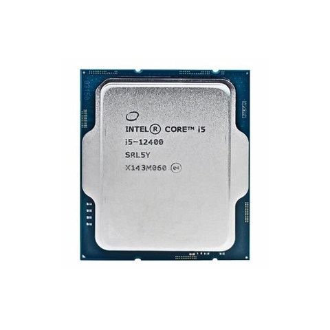 CPU INTEL CORE I5-12400 Upto 4.4Ghz, 6 nhân 12 luồng, 18MB Cache, 65W, Kèm quạt tản nhiệt) [ TRAY FULL VAT ]
