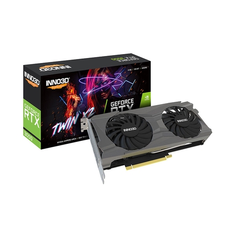 Card màn hình Inno3D RTX 3050 Twin X2 6GB