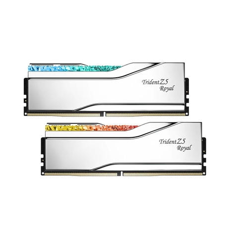RAM Desktop Gskill Trident Z Royal RGB (F5-6400J3239G16GX2-TR5S) 32GB (2x16GB) DDR5 6400MHz
