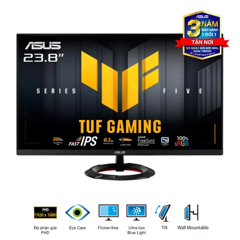 Màn hình Asus TUF VG249Q5R (23.8 inch/FHD/IPS/200Hz/0.3ms/loa)