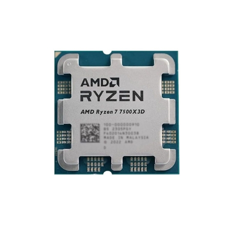 CPU AMD Ryzen 5 7500X3D (4.0 GHz Upto 4.5 GHz / 102MB / 6 Cores, 12 Threads / Socket AM5)-(Chính hãng không vỏ hộp)