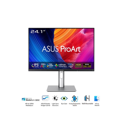 Màn hình Asus ProArt PA248QFV (24.1 inch/WUXGA/IPS/100Hz/5ms/loa)