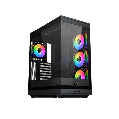 Vỏ case XIGMATEK META Black (eATX/Màu Đen/Không fan)