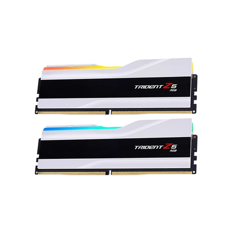 RAM Desktop Gskill Trident Z5 RGB White (16G F5-6000J3636F16GX1-TZ5RW) 16GB (1x16GB) DDR5 6000MHz (Intel XMP / AMD EXPO)