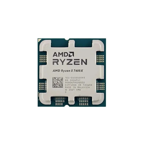 CPU AMD Ryzen 5 7600X (4.7 GHz Upto 5.3GHz / 38MB / 6 Cores, 12 Threads / 105W / Socket AM5) [ TRAY CHÍNH HÃNG ]