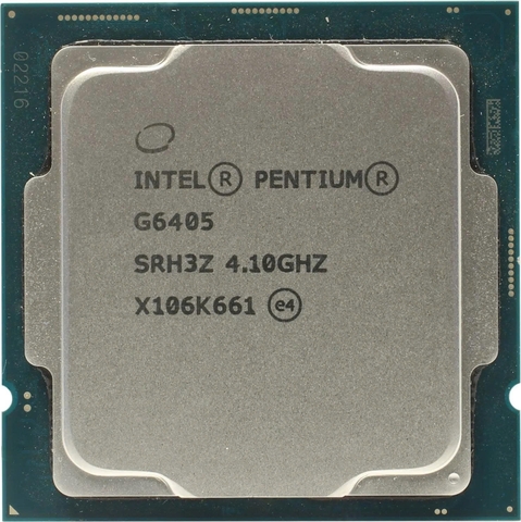 CPU INTEL PENTIUM GOLD G6405 (4.1GHZ, 2 NHÂN 4 LUỒNG, 4MB CACHE, 58W) [ TRAY FULL VAT ]
