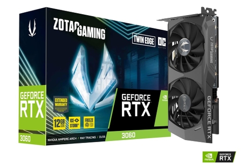 Card Màn Hình ZOTAC GAMING GeForce RTX 3060 Twin Edge 12G