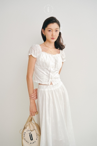 Set Cotton Chic Blanc