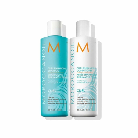 Cặp gội xả tăng cường sóng xoăn Moroccanoil Curl Enhancing