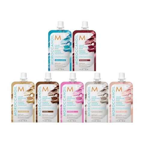 Mặt nạ dưỡng tóc bổ sung hạt màu Moroccanoil Color Depositing Mask