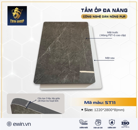 Tấm ốp than tre Ewin ST11
