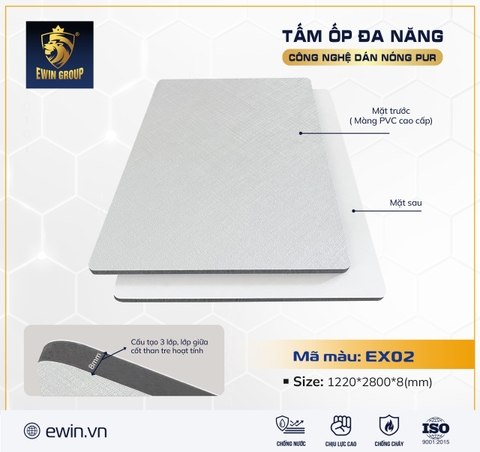 Tấm ốp than tre Ewin EX02