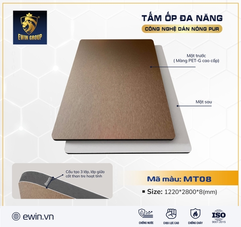 Tấm ốp than tre Ewin MT08