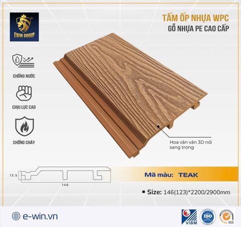 Tấm ốp nhựa WPC