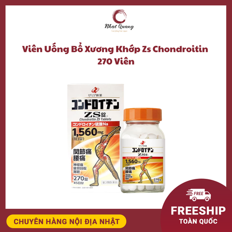 Viên Uống Bổ Xương Khớp Zs Chondroitin 270 Viên