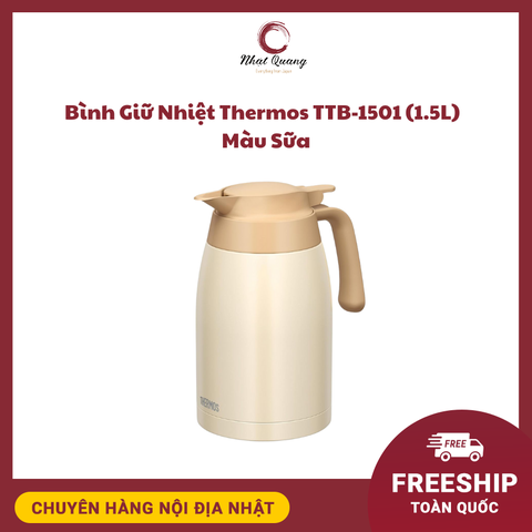 Bình Giữ Nhiệt Thermos TTB-1501, (1.5L), Nhật