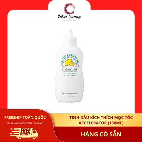 Tinh dầu kích thích mọc tóc Accelerator (150ml), Nội địa Nhật - hương hoa - hương hoa