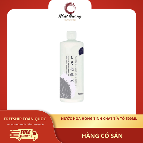 Nước Hoa Hồng Tinh Chất Tía Tô 500Ml