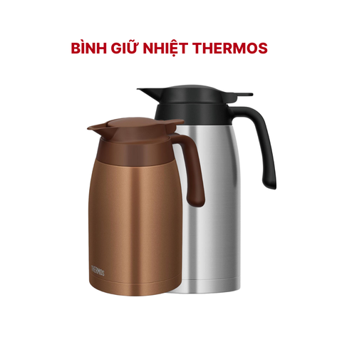 Bình giữ nhiệt Thermos TTB-1501 1.5L - 2L mẫu mới nội địa Nhật