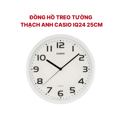 Đồng Hồ Treo Tường Thạch Anh Casio IQ24 - Mua từ Nhật