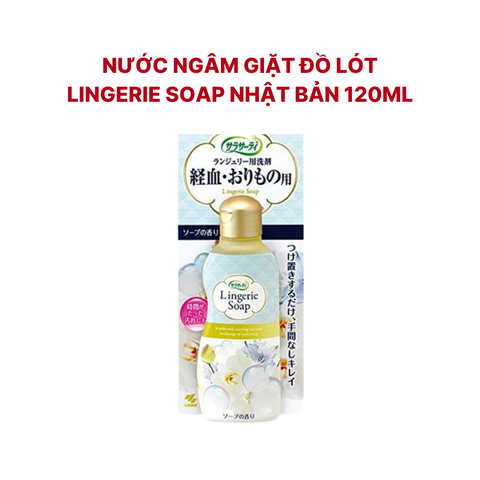 Nước Ngâm Giặt Quần Chip Lingerie Soap 120ml