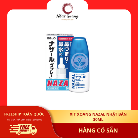Xịt Xoang Nazal Nhật Bản 30mL