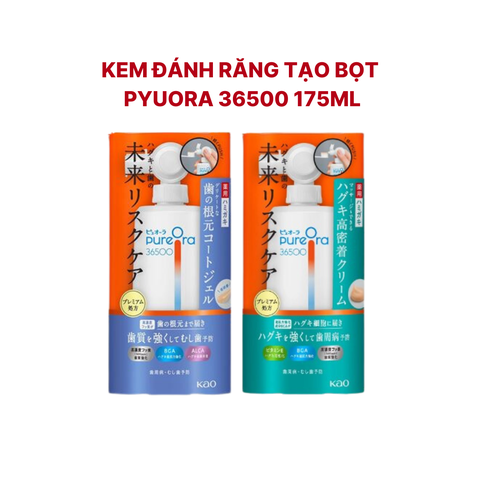 Kem đánh răng dạng gel PureOra36500 màu xanh dương (115g)