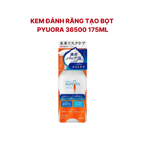 Kem đánh răng tạo bọt Pyuora 36500 (175ml)