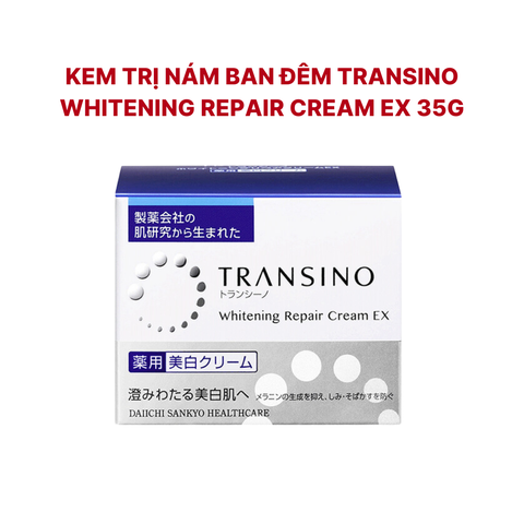 Kem trị nám ban đêm Transino Whitening Repair Cream EX (35g)