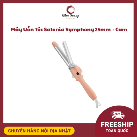 Máy Uốn Tóc Salonia Symphony 25mm - Cam