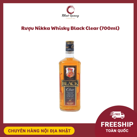 Rượu Nikka Whisky Black Clear (700ml)
