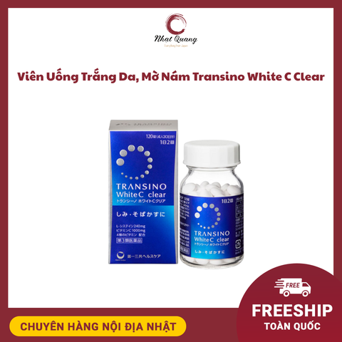 Viên Uống Trắng Da, Mờ Nám Transino White C Clear