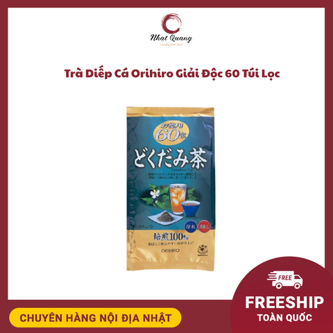Trà Diếp Cá Orihiro Giải Độc 60 Túi Lọc