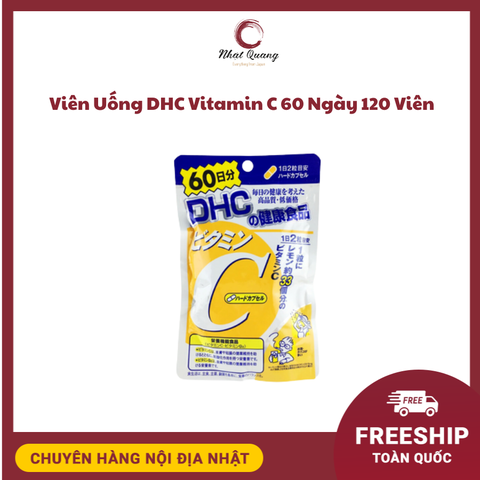 Viên Uống Dhc Vitamin C 60 Ngày 120 Viên
