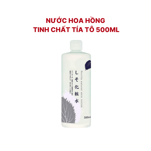 Nước Hoa Hồng Tinh Chất Tía Tô 500Ml