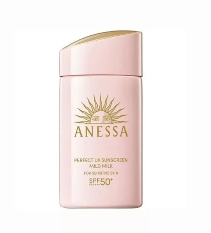 Sữa Chống Nắng Anessa Cho Da Nhạy Cảm Và Trẻ Em SPF50+ 60ml, nội địa Nhật